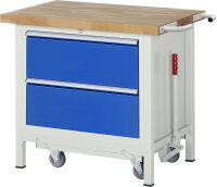 RAU Werkbank mit Fahrgestell 8255, B1000xT700xH880mm,...