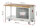 RAU Werkbank mit Fahrgestell 8255, B1500xT700xH880mm, 2xSchublade-TA, 05-8255A6-157B4F.11