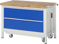 RAU Werkbank mit Fahrgestell 8355, B1250xT700xH880mm,...