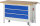 RAU Werkbank mit Fahrgestell 8357, B1500xT700xH880mm, 3xSchublade-TA, 05-8357A2-157B4F.11