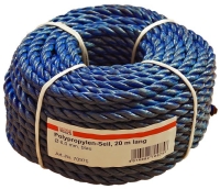 Polypropylen-SeilTrosse 20 mtr. langØ 60 mm blau