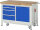 RAU Werkbank mit Fahrgestell 8470, B1250xT700xH880mm, 4xSchublade-TA, 1xTür, 05-8470A2-127B4F.11