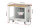 RAU Werkbank mit Fahrgestell 8157, B1000xT700xH880mm, 3xSchublade-VA, 15-8157A6-107B4F.11