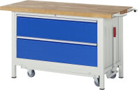 RAU Werkbank mit Fahrgestell 8355, B1500xT700xH880mm,...