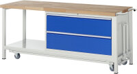 RAU Werkbank mit Fahrgestell 8355, B2000xT700xH880mm,...