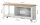 RAU Werkbank mit Fahrgestell 8362, B2000xT700xH880mm, 4xSchublade-VA, 15-8362A6-207B4F.11