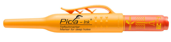 Pica Ink Tieflochmarker Display á 20 Stück, 10x schwarz, 5x rot, 5x blau