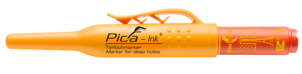 Pica Ink Tieflochmarker Display á 20 Stück 10x schwarz 5x rot 5x blau