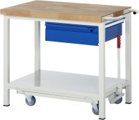 RAU Werkbank mit Fahrgestell 8001I6, B1000xT700xH880mm,...