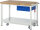 RAU Werkbank mit Fahrgestell 8001I6, B1250xT700xH880mm, 1xSchublade-TA, 05-8001I6-127R4F.11