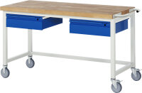 RAU Fahrbare Werkbank 8002I1, B1500xT700xH880mm,...