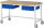 RAU Fahrbare Werkbank 8002I1, B1500xT700xH880mm, Ablageboden MT, 2xSchublade-TA, 05-8002I1-157R4S.11