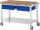 RAU Fahrbare Werkbank 8002I6, B1250xT700xH880mm, Ablageboden Metall, 2xSchublade-TA, 05-8002I6-127R4S.11
