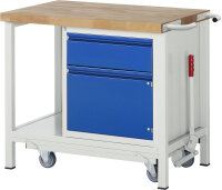 RAU Werkbank mit Fahrgestell 8152I6, B1000xT700xH880mm,...