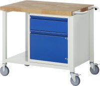 RAU Fahrbare Werkbank 8152I6, B1000xT700xH880mm,...