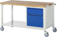 RAU Fahrbare Werkbank 8152I6, B1500xT700xH880mm,...