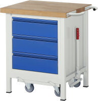 RAU Werkbank mit Fahrgestell 8157I2, B750xT700xH880mm,...