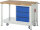RAU Werkbank mit Fahrgestell 8157I6, B1250xT700xH880mm, 3xSchublade-TA, 05-8157I6-127R4F.11
