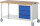 RAU Fahrbare Werkbank 8157I6, B1500xT700xH880mm, 3xSchublade-TA, 05-8157I6-157R4S.11