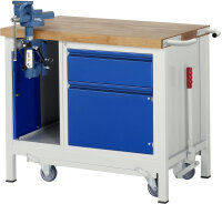 RAU Werkbank mit Fahrgestell 8181I2, B1000xT700xH880mm,...