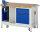 RAU Werkbank mit Fahrgestell 8181I6, B1250xT700xH880mm, 1xSchublade-TA, 1xSSK, 1xTür, 05-8181I6-127R4F.11