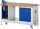 RAU Werkbank mit Fahrgestell 8181I6, B1500xT700xH880mm, 1xSchublade-TA, 1xSSK, 1xTür, 05-8181I6-157R4F.11
