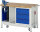 RAU Werkbank mit Fahrgestell 8183I6, B1250xT700xH880mm, 3xSchublade-TA, 1xSSK, 05-8183I6-127R4F.11