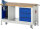 RAU Werkbank mit Fahrgestell 8183I6, B1500xT700xH880mm, 3xSchublade-TA, 1xSSK, 05-8183I6-157R4F.11