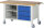 RAU Fahrbare Werkbank 8462I2, B1500xT700xH880mm, 3xSchublade-TA, 05-8462I2-157R4S.11
