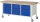 RAU Fahrbare Werkbank 8568I2, B2000xT700xH880mm, 5xSchublade-TA, 2xTüren, 05-8568I2-207R4S.11