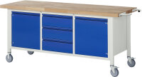 RAU Fahrbare Werkbank 8569I2, B2000xT700xH880mm,...