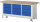 RAU Werkbank mit Fahrgestell 8574I2, B2000xT700xH880mm, 9xSchublade-TA, 05-8574I2-207R4F.11