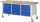RAU Fahrbare Werkbank 8574I2, B2000xT700xH880mm, 9xSchublade-TA, 05-8574I2-207R4S.11