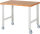 RAU Fahrbare Werkbank 7000-1, B1250xT900xH1000mm | 2BR-2LR, 05-7000-1-129B4S22.12