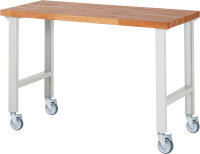 RAU Fahrbare Werkbank 7000-1, B1500xT700xH1000mm | 4LR,...