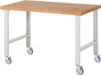 RAU Fahrbare Werkbank 7000-1, B1500xT900xH1000mm | 4LR,...