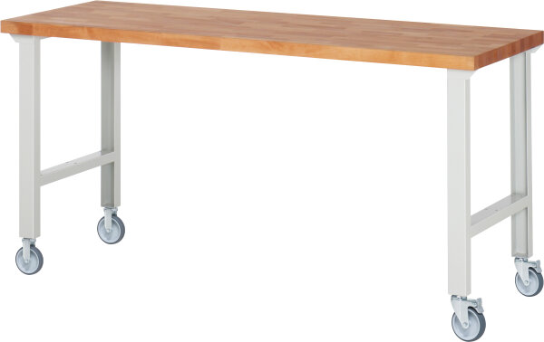 RAU Fahrbare Werkbank 7000-1, B2000xT700xH1000mm | 2BR-2LR, 05-7000-1-207B4S22.12