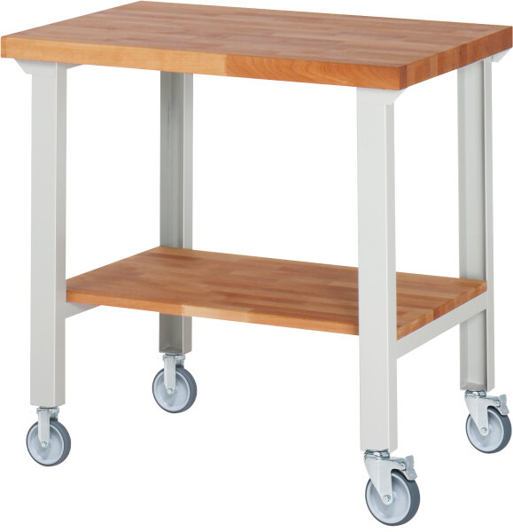 RAU Fahrbare Werkbank 7000-7, B1000xT700xH1000mm | 2BR-2LR, 05-7000-7-107B4S22.12