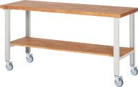 RAU Fahrbare Werkbank 7000-7, B2000xT700xH1000mm | 4LR,...