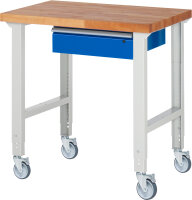 RAU Fahrbare Werkbank (höhenverstellbar) 7001A1,...