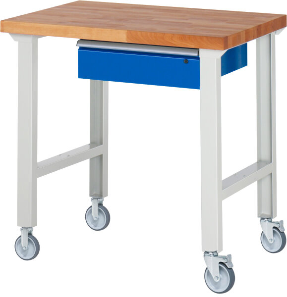 RAU Fahrbare Werkbank 7001A1, B1000xT700xH1000mm | 2BR-2LR, 05-7001A1-107B4S22.11