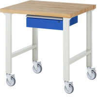 RAU Fahrbare Werkbank 7001A1, B1000xT900xH1000mm | 4LR,...