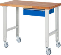 RAU Fahrbare Werkbank (höhenverstellbar) 7001A1,...