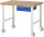 RAU Fahrbare Werkbank (höhenverstellbar) 7001A1, B1250xT900xH950-1000mm | 2BR-2LR, 05-7001A1-129B4H22.11
