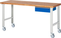 RAU Fahrbare Werkbank 7001A1, B2000xT700xH1000mm | 4LR,...