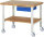 RAU Fahrbare Werkbank (höhenverstellbar) 7001A7, B1250xT900xH950-1000mm | 2BR-2LR, 05-7001A7-129B4H22.11