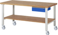 RAU Fahrbare Werkbank 7001A7, B2000xT900xH1000mm | 4LR,...