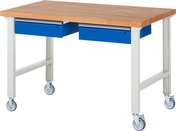RAU Fahrbare Werkbank 7002A1, B1500xT900xH1000mm | 2BR-2LR, 05-7002A1-159B4S22.11