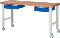 RAU Fahrbare Werkbank (höhenverstellbar) 7002A1,...