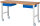 RAU Fahrbare Werkbank (höhenverstellbar) 7002A1, B2000xT700xH950-1000mm | 4LR, 05-7002A1-207B4H4.11